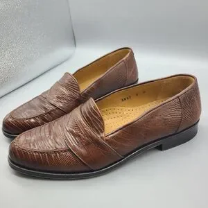 Magnanni Raul Lizard Skin Slip On Loafers 9 M Shoes | Magnanni Raul Lizard Skin Slip On Loafers | Poshmark main image 4
